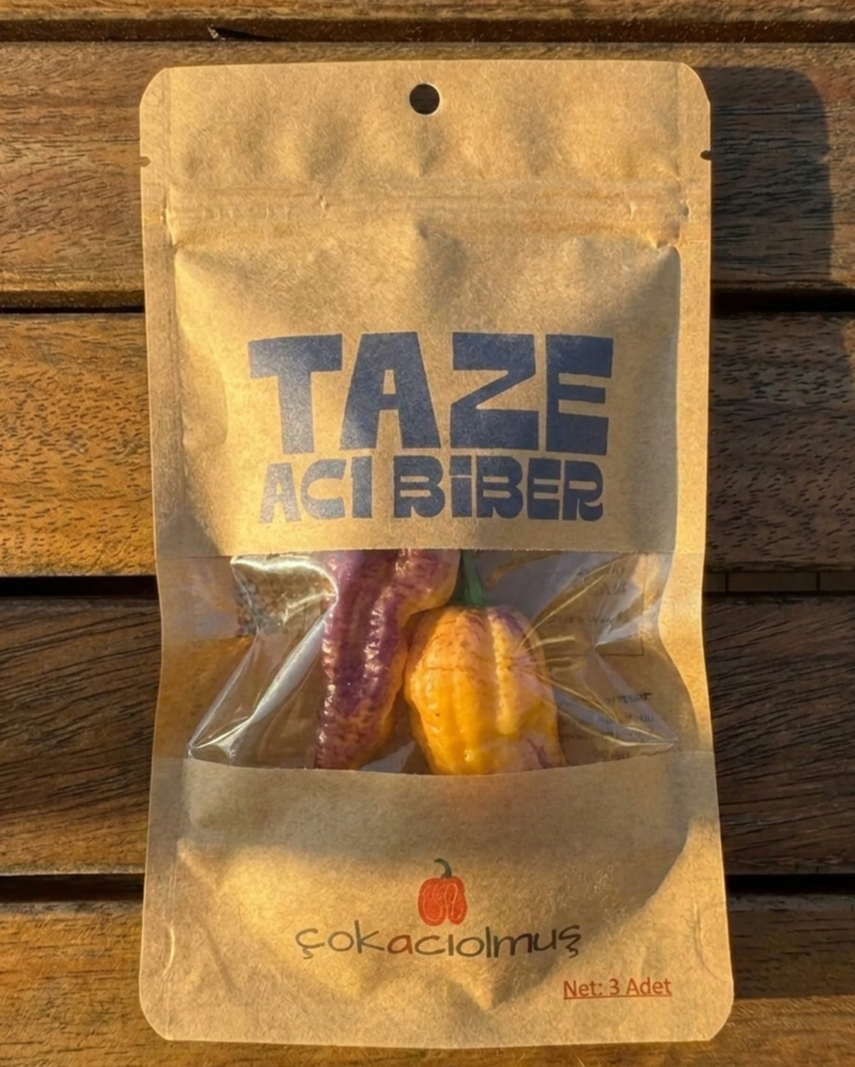 Taze Acı Biber - Blue Peach Ghost