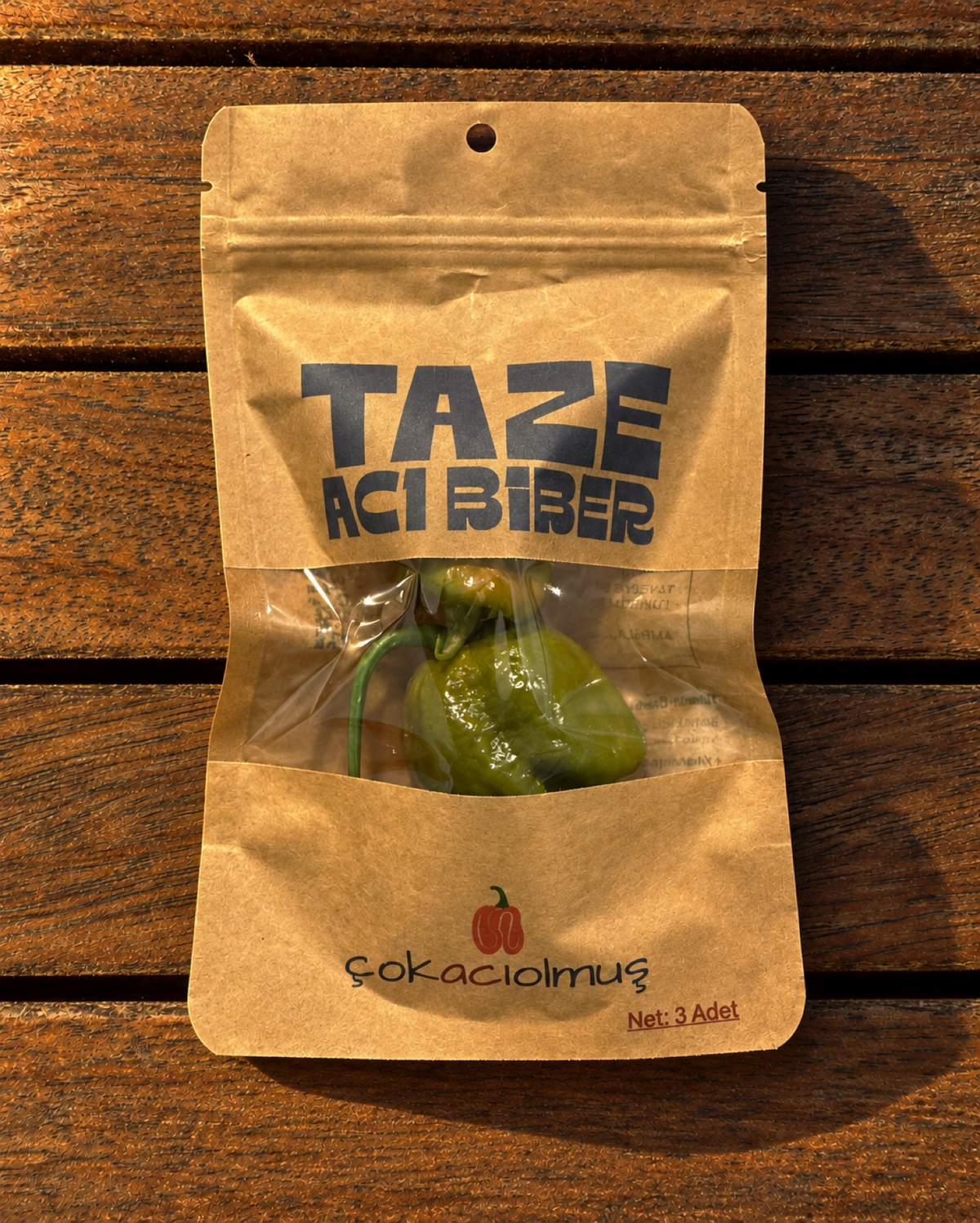 Taze Acı Biber - Carolina Reaper Mustard