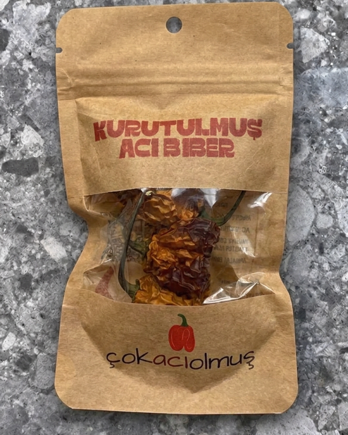 Kurutulmuş Acı Biber - Habanero Peach