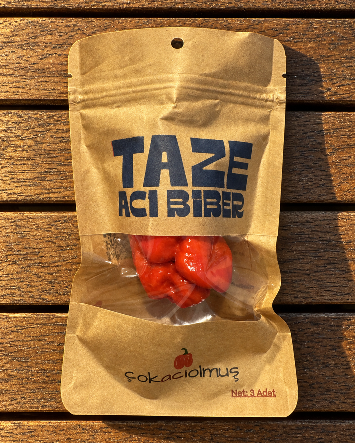 Taze Acı Biber - Trinidad Scorpion Butch T