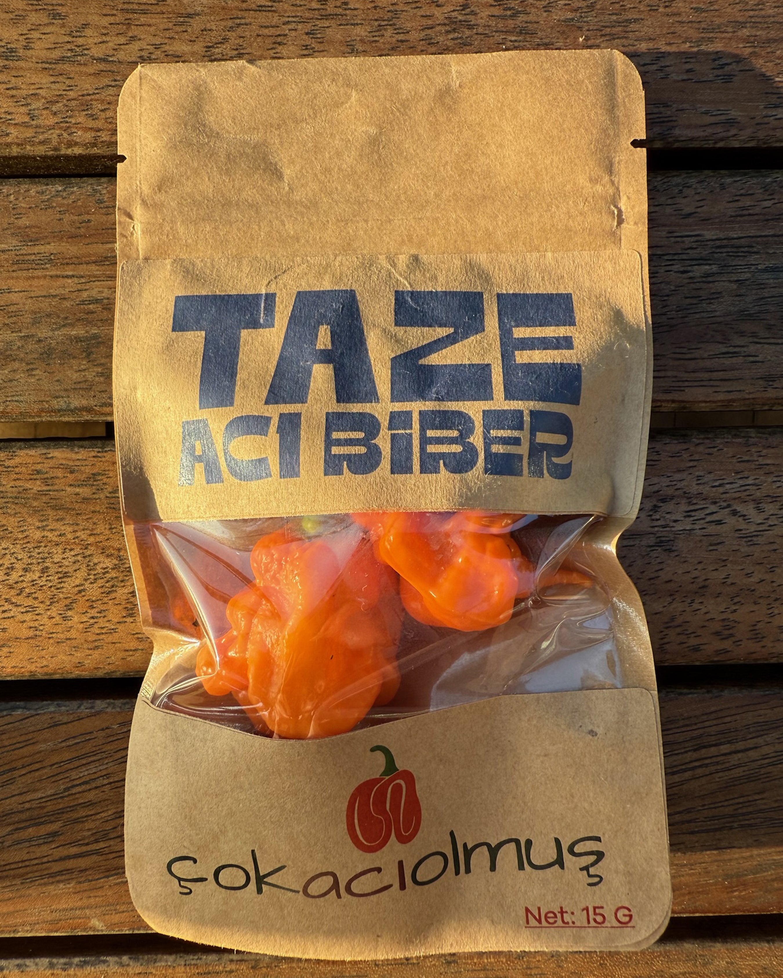 Taze Acı Biber - Orange Ripple