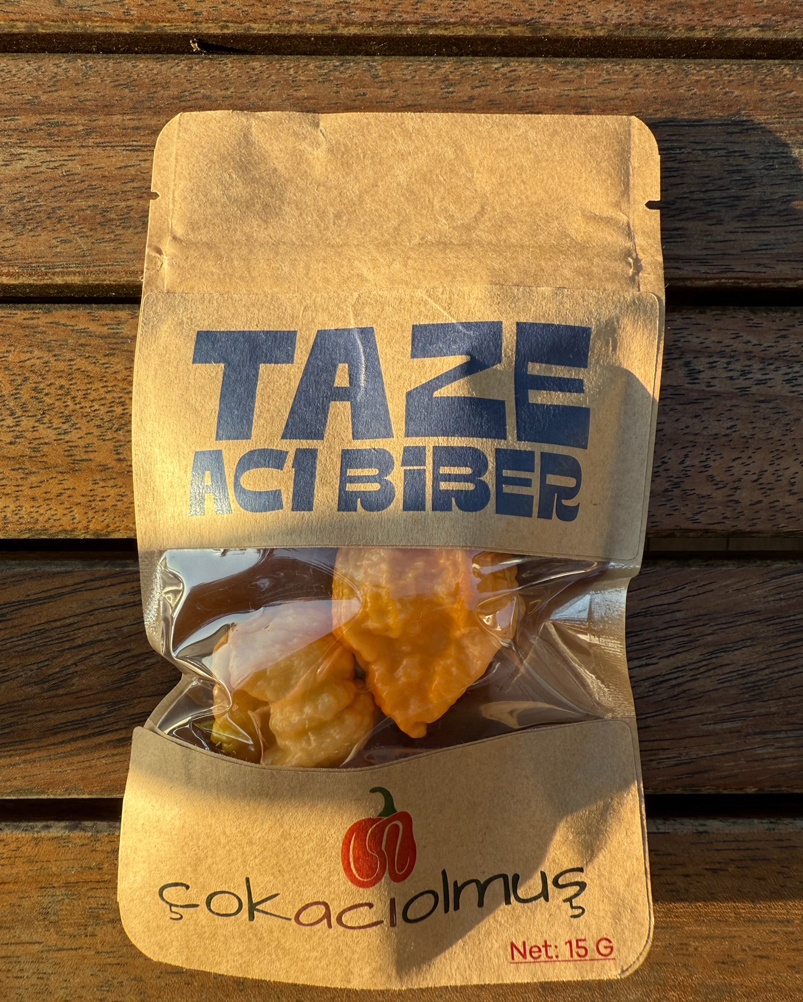 Taze Acı Biber - Trinidad Scorpion Moruga Yellow