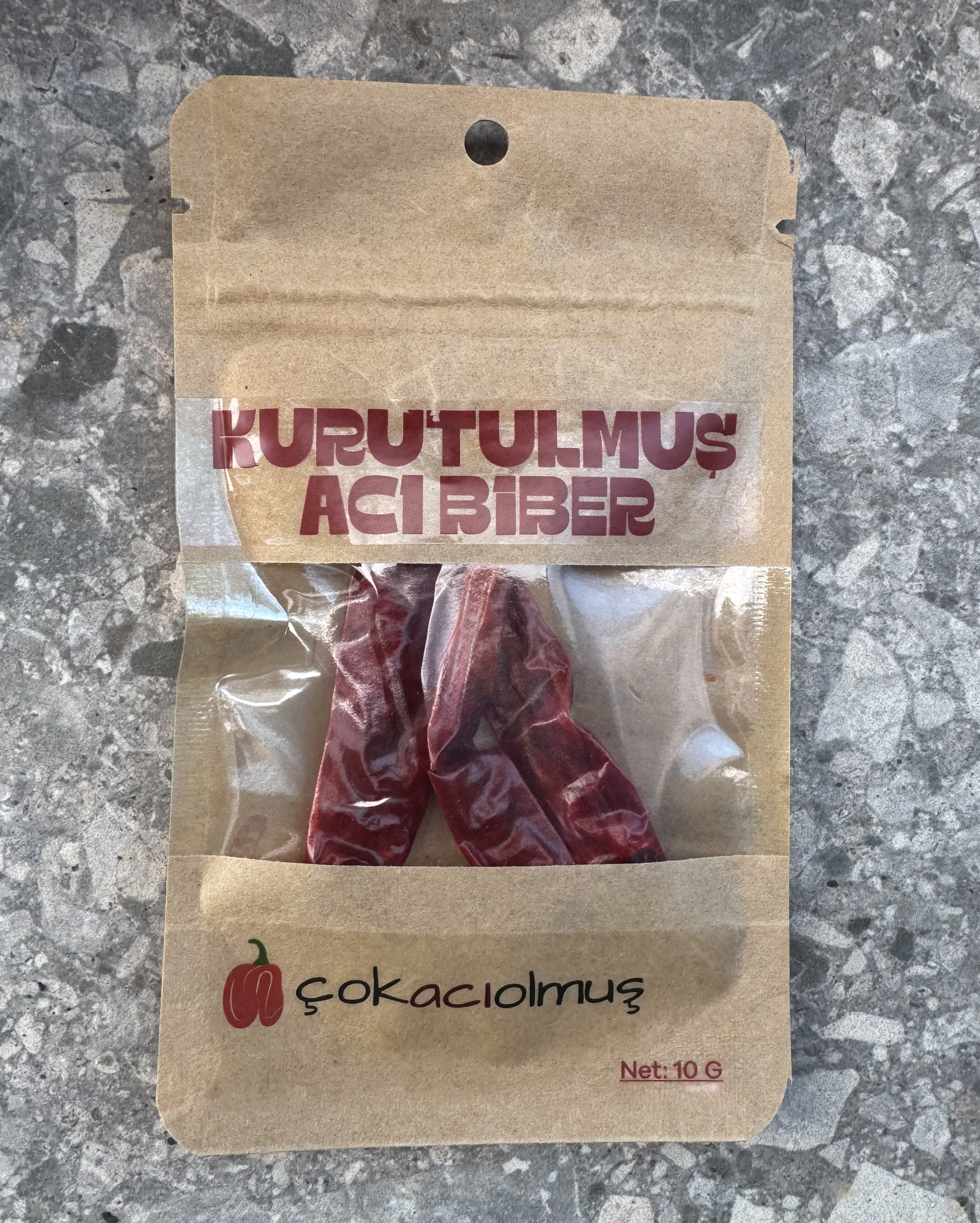 Kurutulmuş Acı Biber - Cayenne Pepper