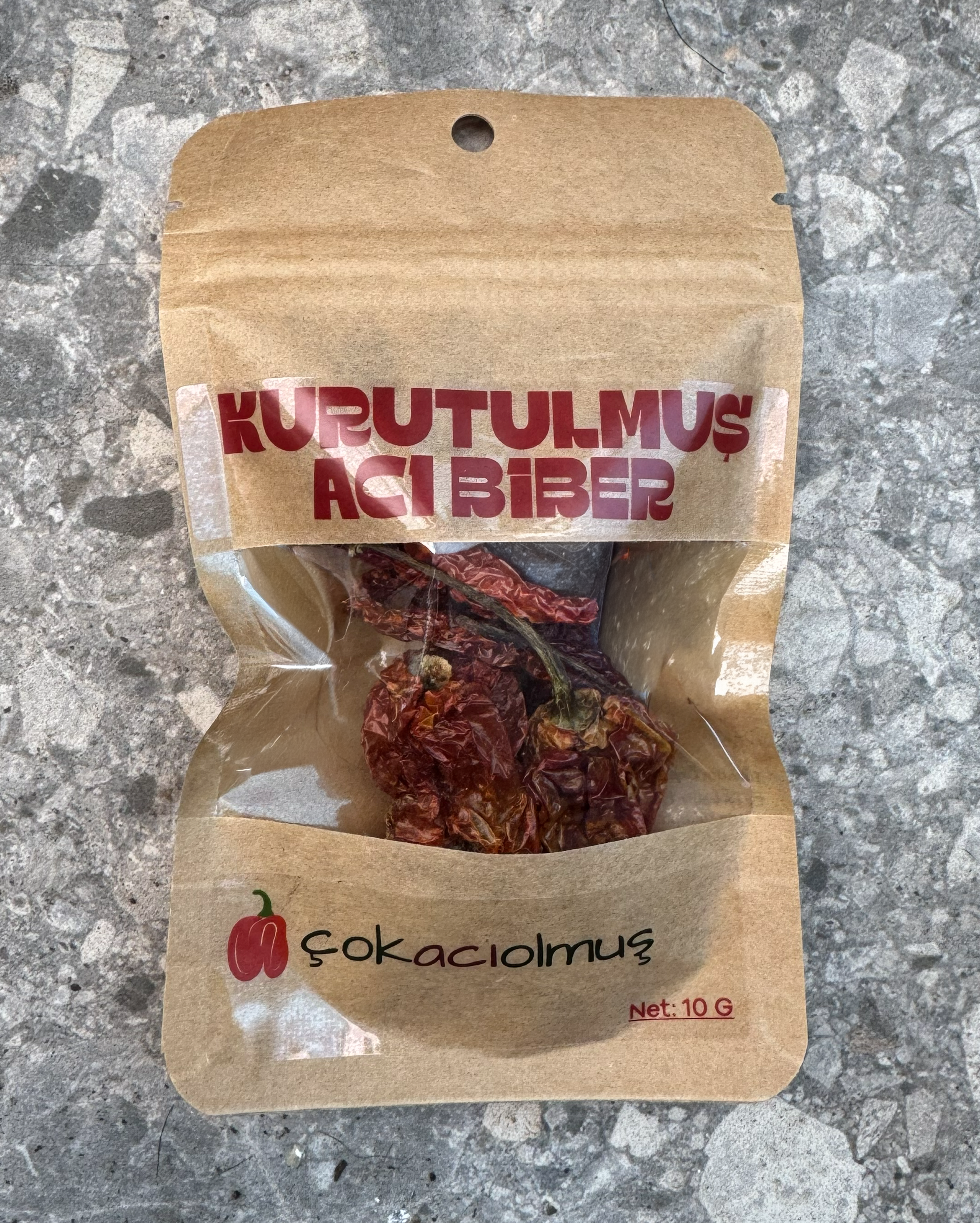 Kurutulmuş Acı Biber - Ghost Pepper