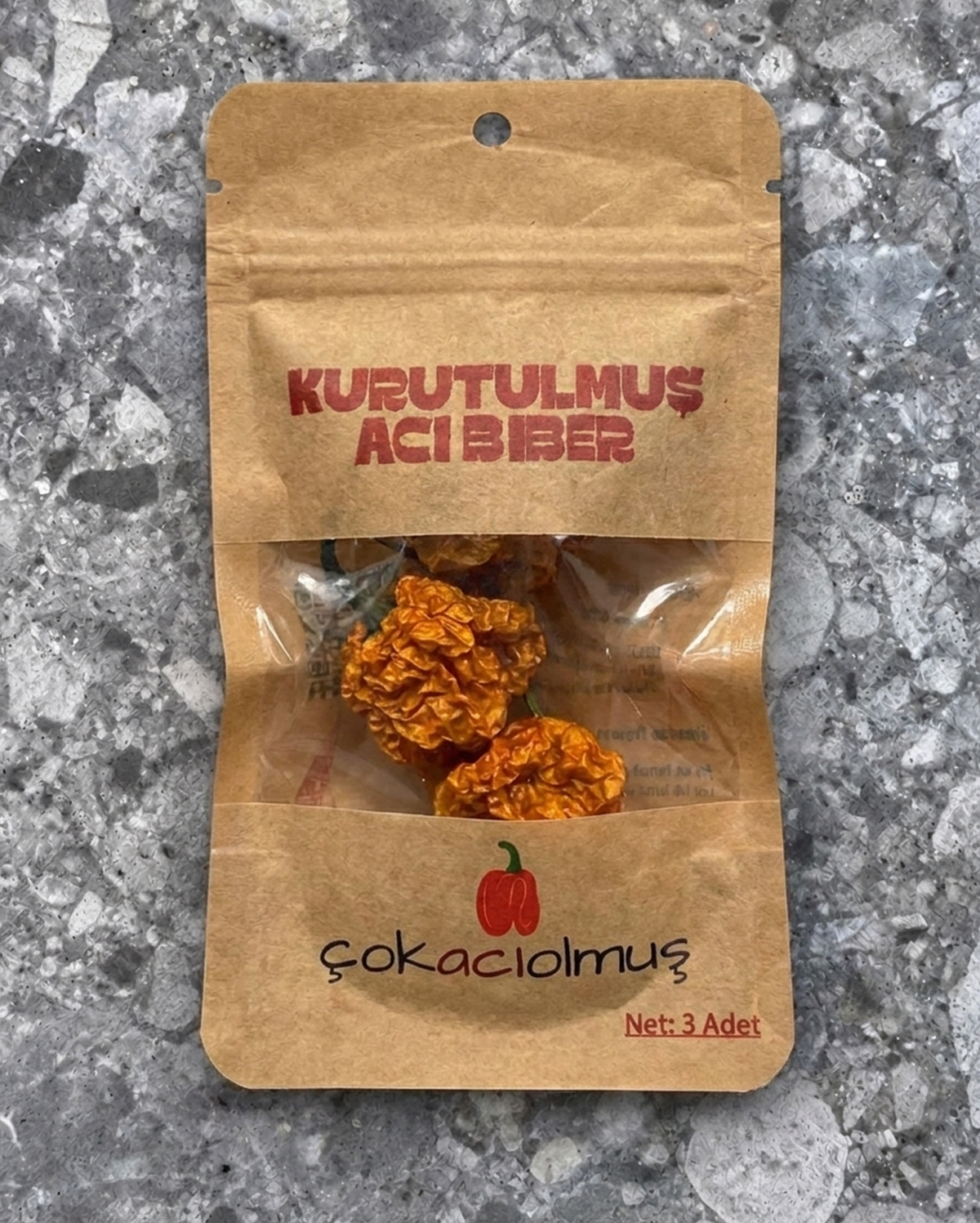 Dried Ghost Pepper Hot Pepper