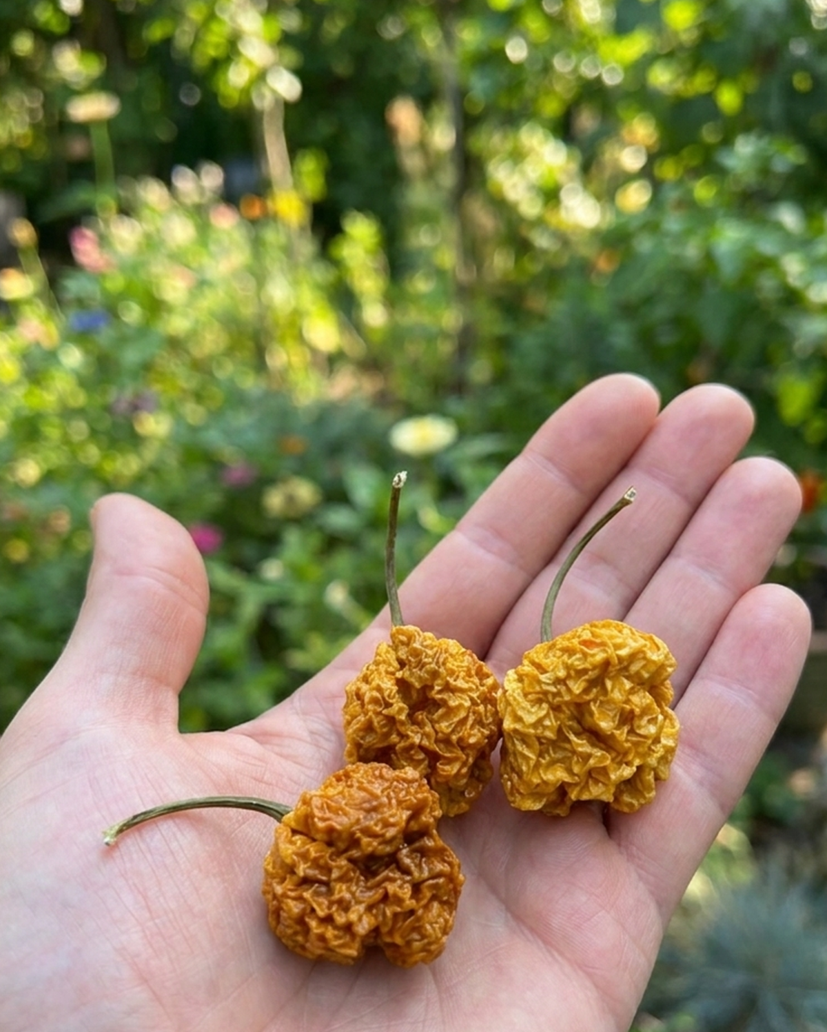 Dried Ghost Pepper Hot Pepper