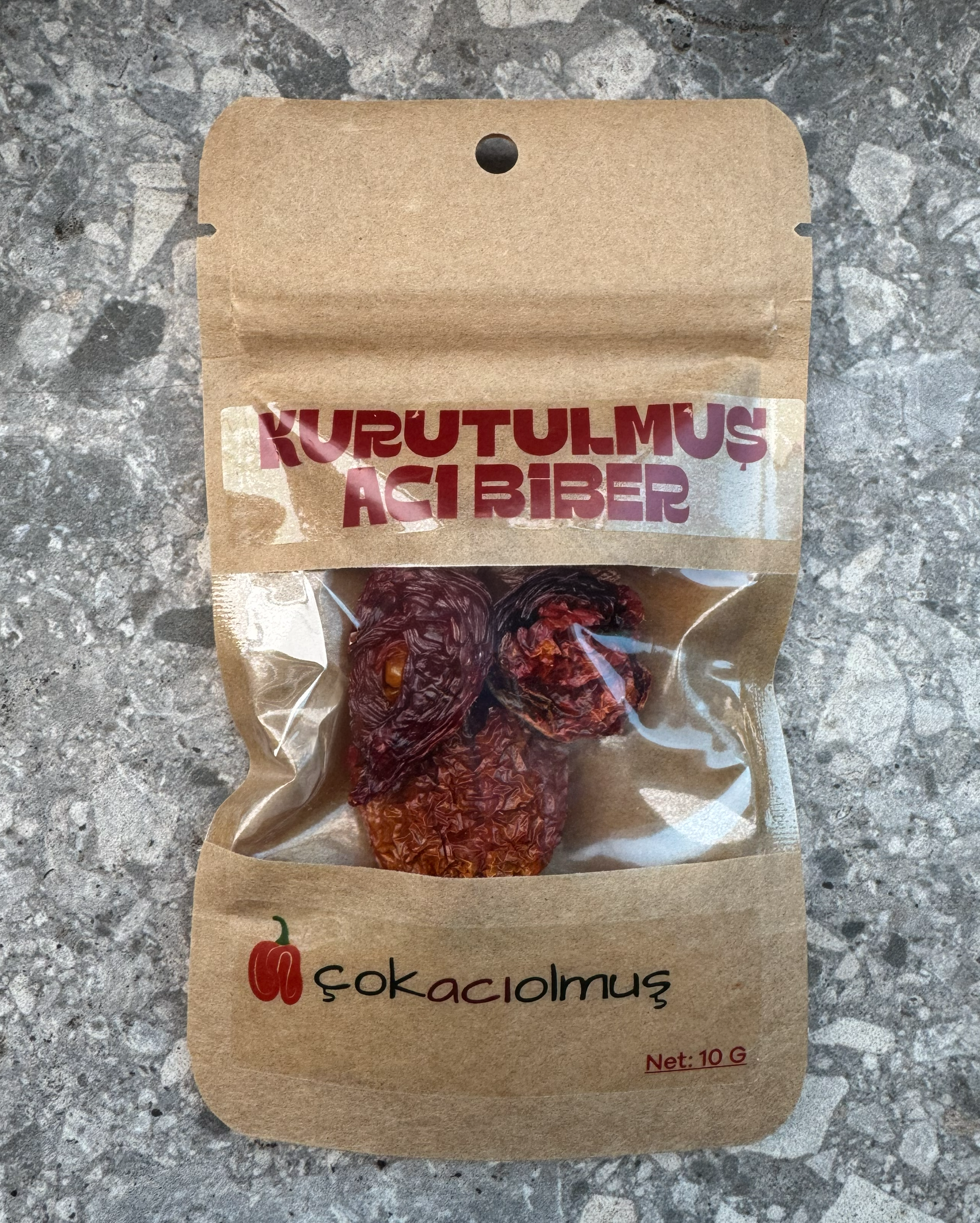 Kurutulmuş Acı Biber - Trinidad Scorpion (Butch T)